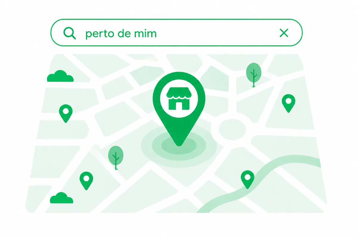 Empresa aparecendo no Google Maps numa busca local