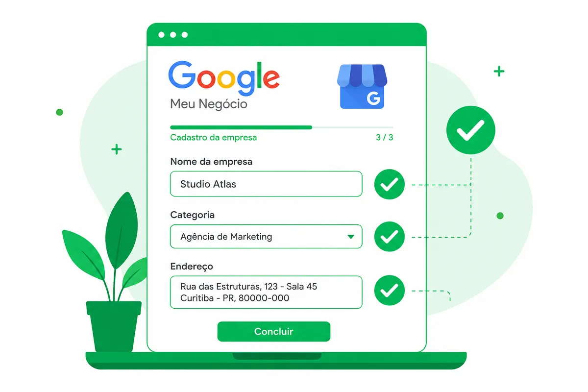 Passo a passo para cadastrar a empresa no Google Meu Negócio